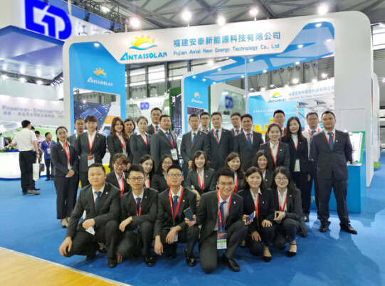 Antaisolar shined at the 2018 SNEC PV show in China