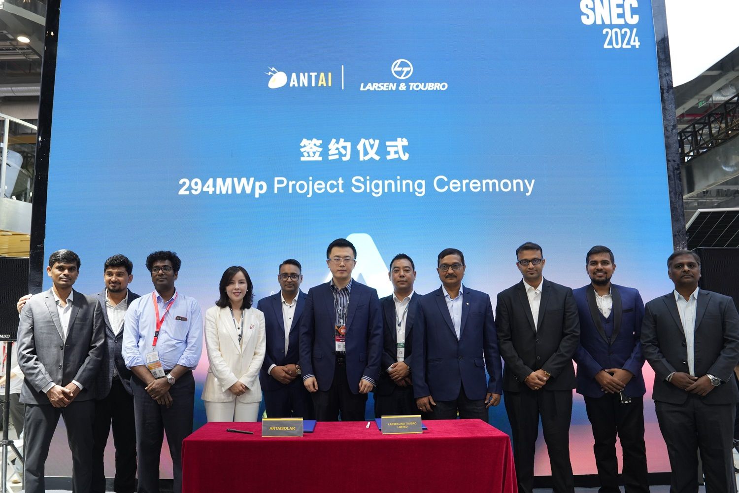 超1GW！安泰新能源与L&T、MATGROW、SCG和CINCO等公司签署多个国际项目，共创绿能世界！